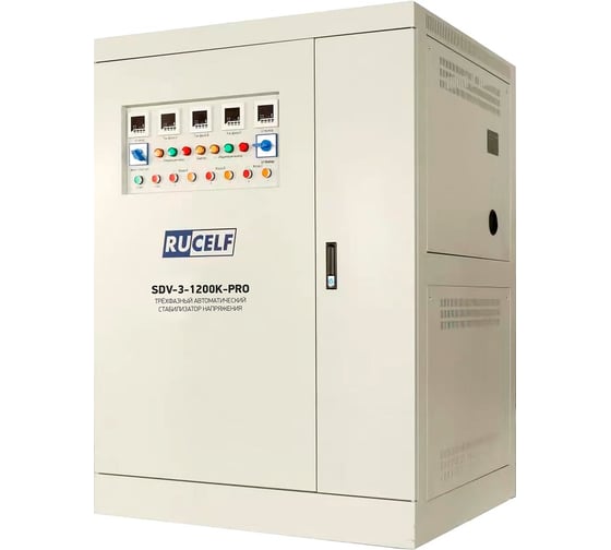 Стабилизатор напряжения Rucelf SDV-3-1200K-PRO КА-00007591