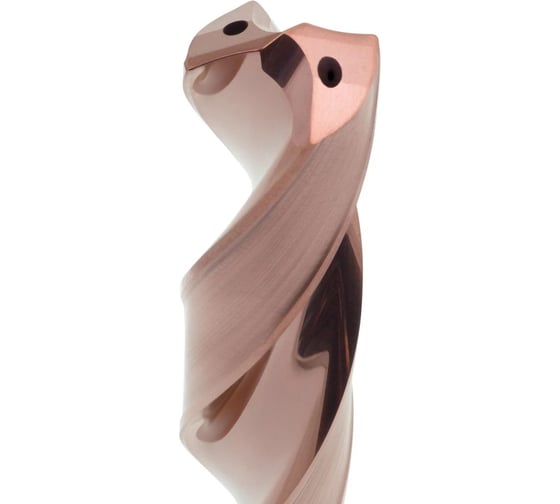 Сверло AHNO 5.2 мм, твердосплавное, 5D, с подводом СОЖ, SP-X801050520, VHM, по стали, чугуну, нерж. и жаропроч.стали ah00536