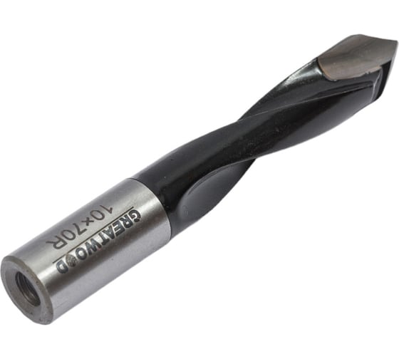 Сверло сквозное ECO HW 10x70 мм, S10x20 мм, RH Greatwood TL00000922