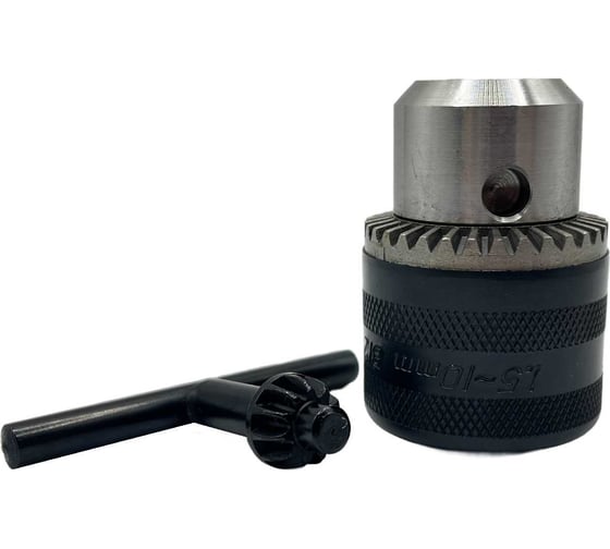 Патрон сверлильный TORNERI ПС 10 (1.5-10) В12, с ключом, исп. R-11 кл.2 026347