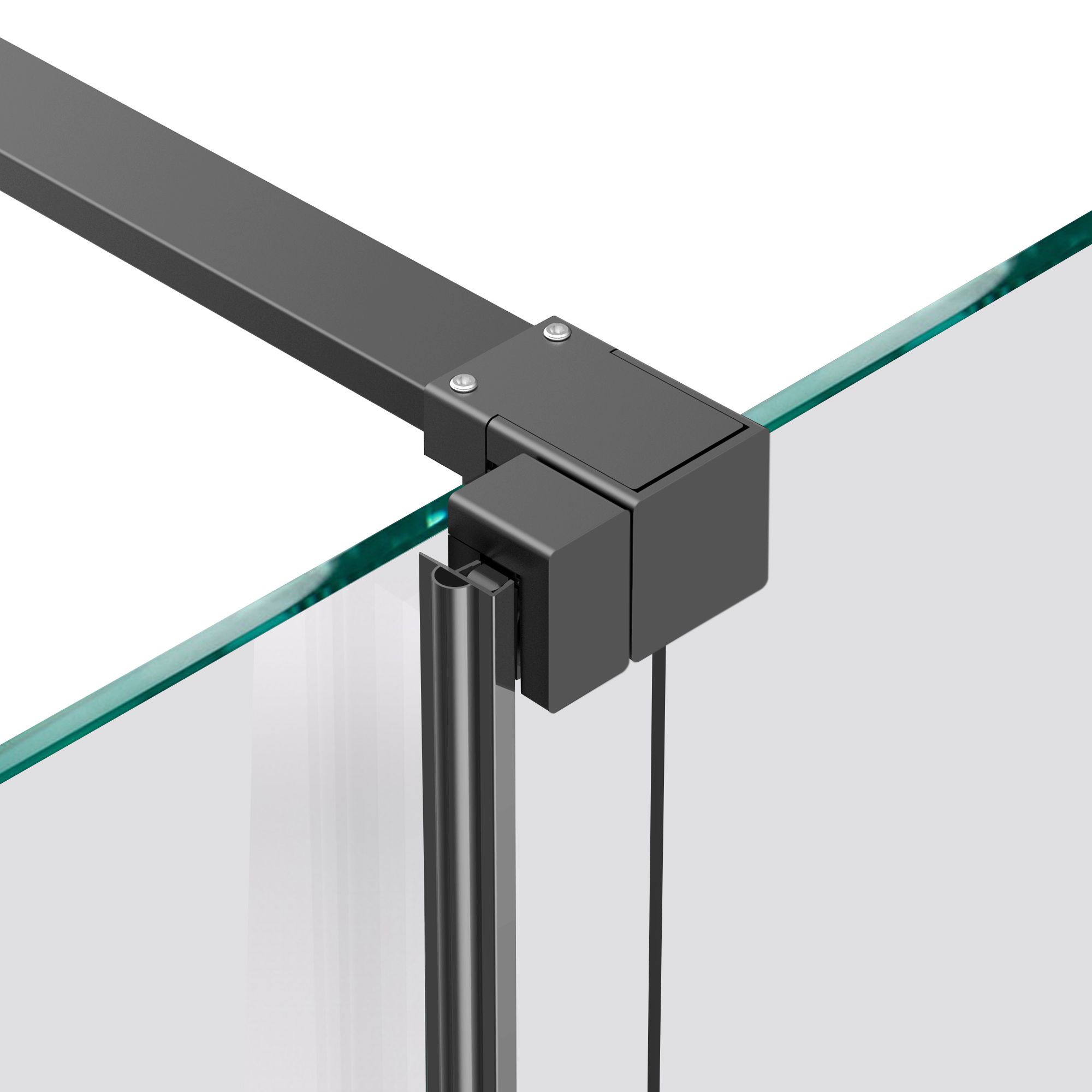 Душевая перегородка Vincea Walk-In VSW-1WSL120GSGM 120x200 вороненая сталь, янтарь