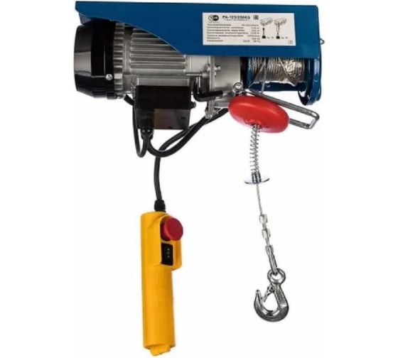 Таль электрическая Tor PA 125/250 кг, 30/15 м, высотная 1043457