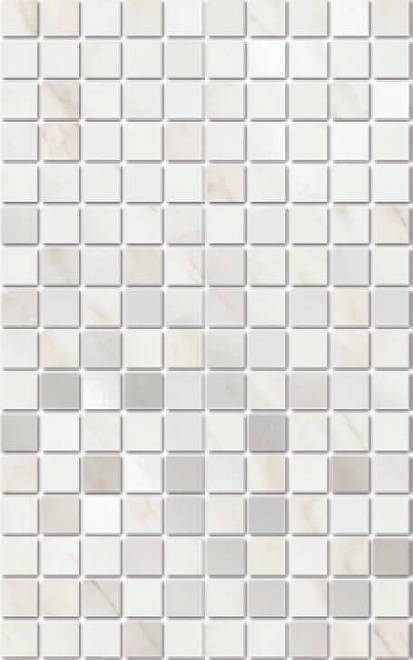 Декор Kerama Marazzi Гран Пале белый мозаичный 25х40 см, MM6359