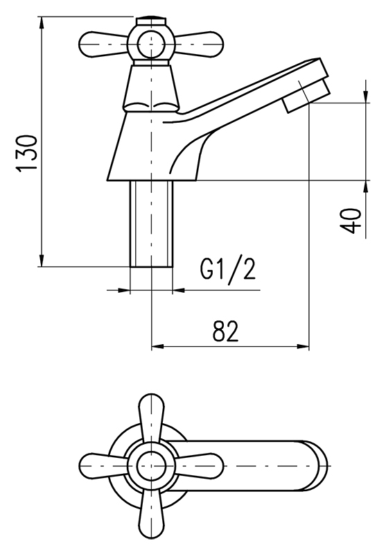 Смеситель для раковины Rav Slezak Morava MK191