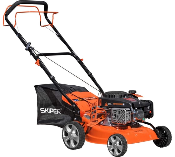 Газонокосилка бензиновая SKIPER GW401S 40 см, самоходная, Loncin 4 лс, сталь. дека, травосб. 45 л, нож 00-00014770