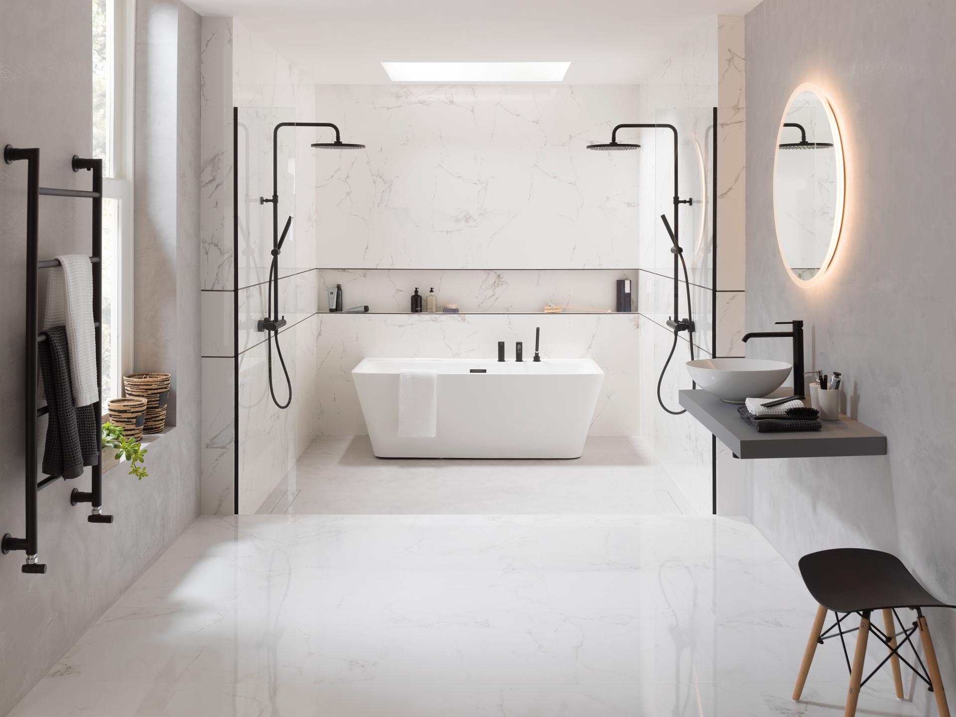 Коллекция плитки Porcelanosa Marmol Carrara