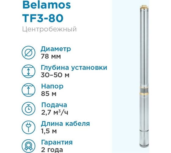 Насос Беламос TF3 -80 TF3-80