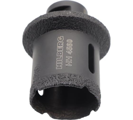 Коронка-фреза алмазная по плитке Hilberg 45-60 мм Super Hard М14 HH4560