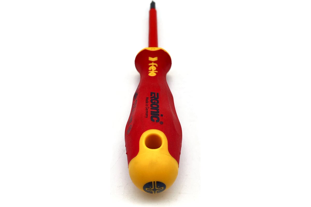Диэлектрическая крестовая отвертка Felo Ergonic +/- Z 1X 80 41710290