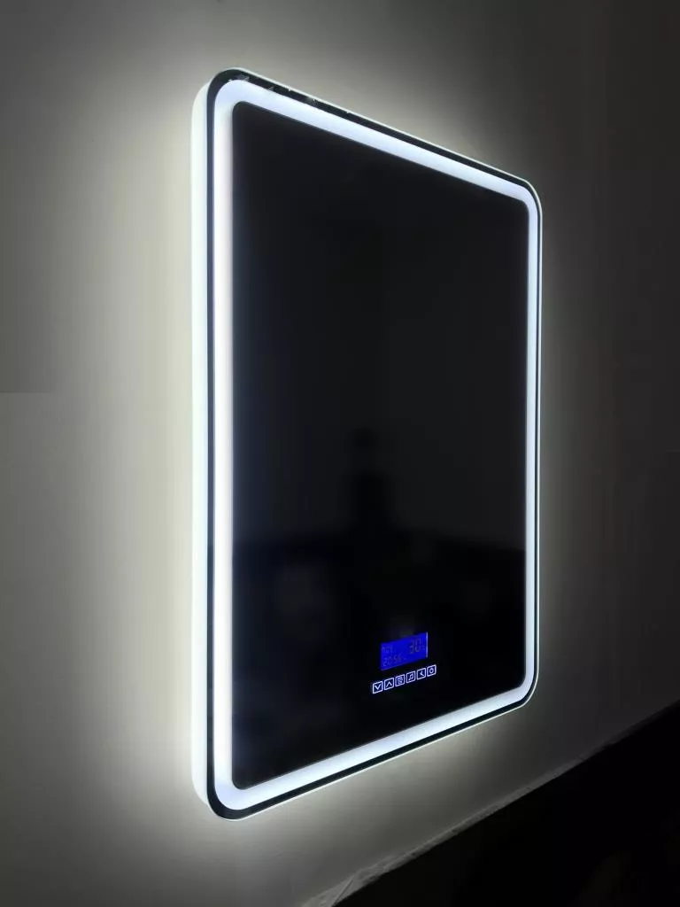 Зеркало BelBagno SPC-MAR-600-800-LED-TCH-RAD 60x80 см с bluetooth, термометром и радио