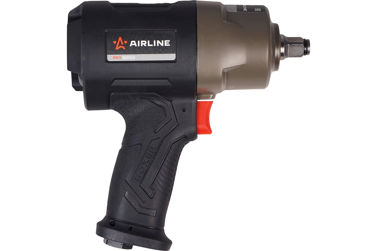 Гайковерт пневматический ударный композитный Airline 1/2"DR 1680Нм PRO ATAZ113