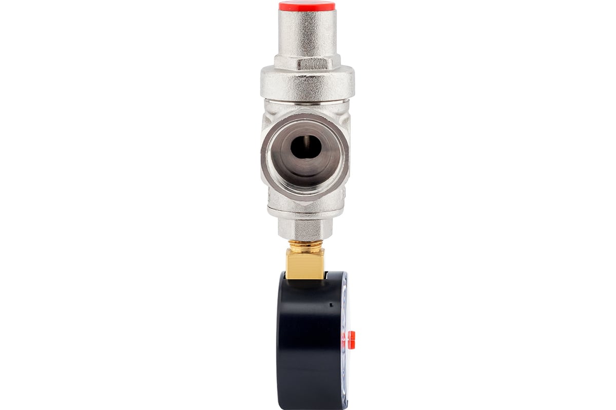 Редуктор давления PROFACTOR поршневой, c манометром 3/4" PF PRV 251.20G