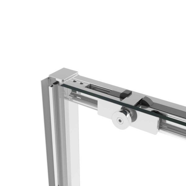 Душевая дверь Vincea Слим Софт (Slim Soft) VDS-1SS120CLBC 120x200 брашированная медь, прозрачная