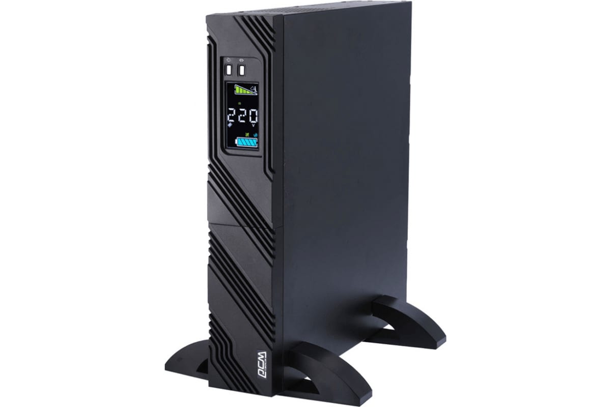 Источник бесперебойного питания Powercom SMART KING PRO+, Line-Interactive, 3000VA/2100W SPR-3000 LCD