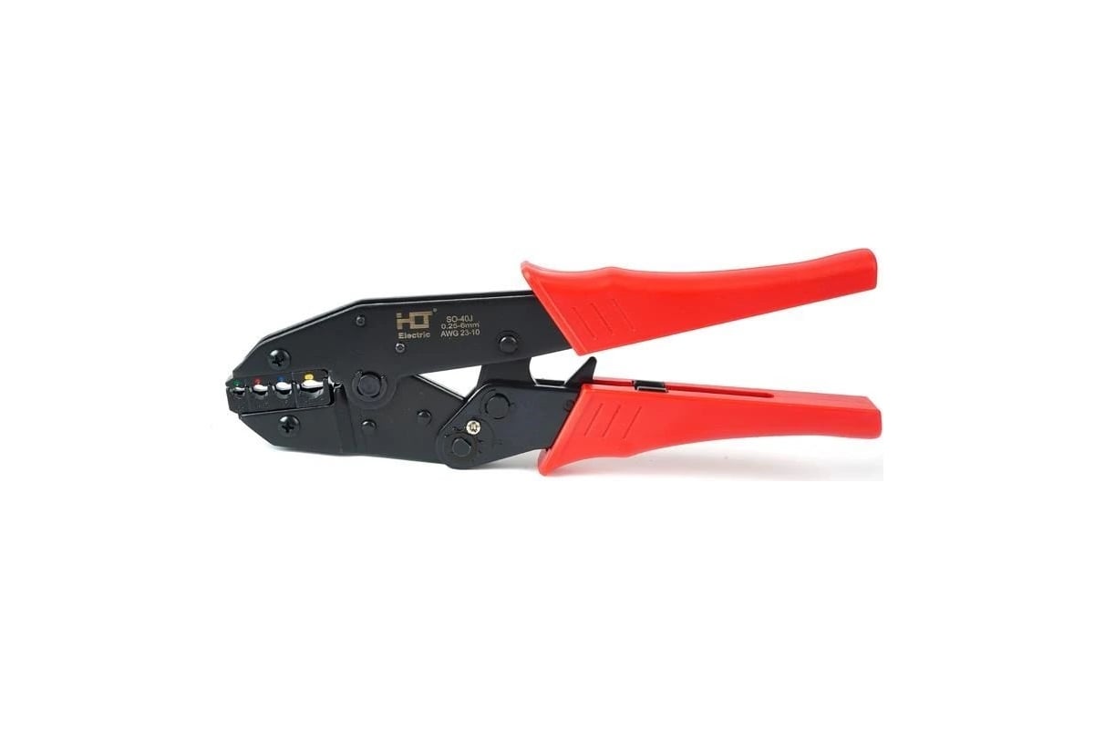 Пресс-клещи HLT ПК-40J НКИ, НВИ, РПИ-п/м, РшИп/РшИм, Рппи-М, ГСИ, 0.25-6.0мм2 084-20-004
