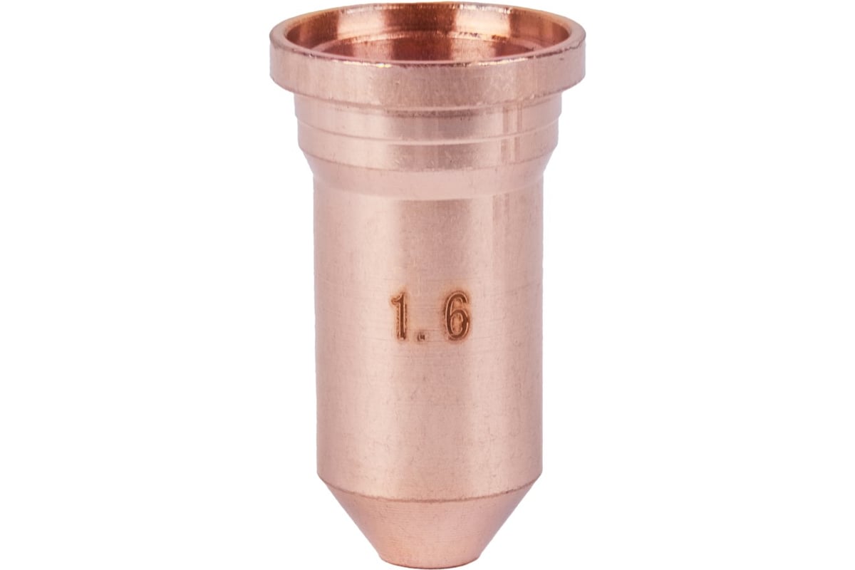 Сопло для плазменной горелки ф1.6 мм, IPT 100, пакет, 10 шт 0606.02 Elitech 205989
