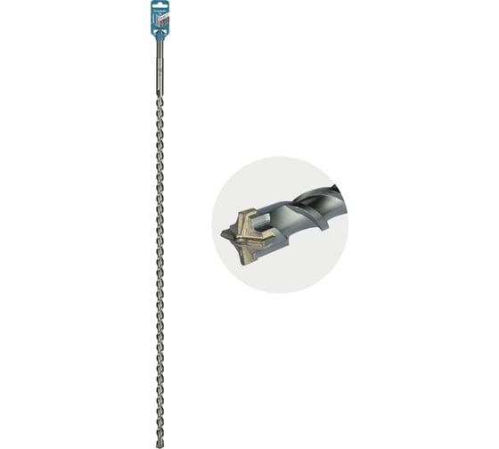 Бур по бетону RENNBOHR Quadro SDS-Max 4 грани 20x1000/855 мм 722010