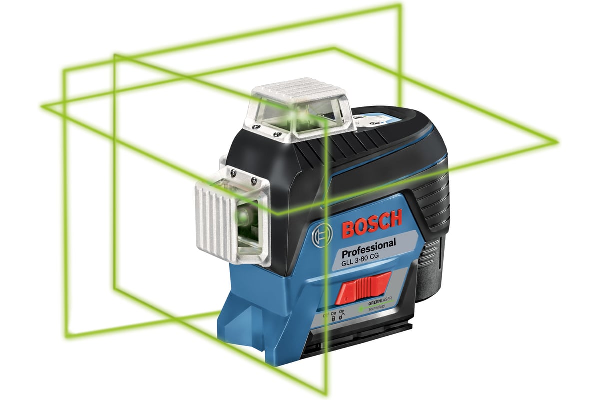 Лазерный нивелир Bosch GLL 3-80 CG + BM 1 + L-Boxx 0.601.063.T00