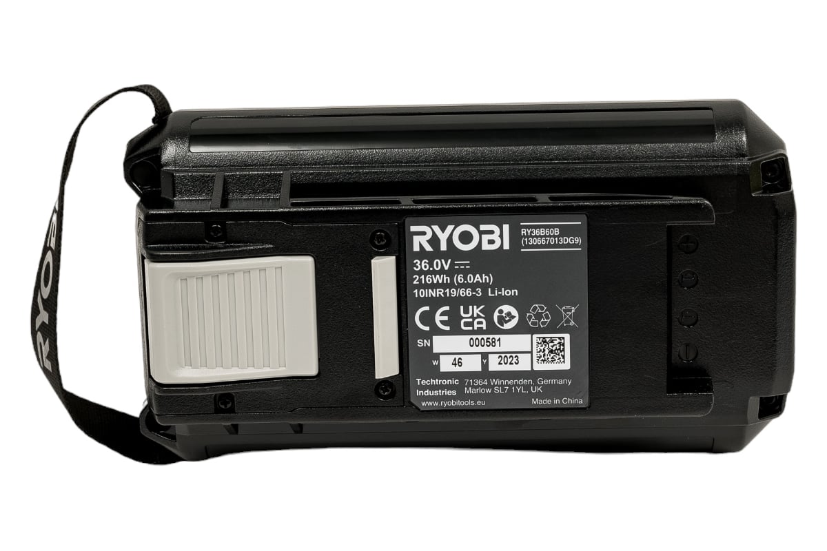 Аккумулятор RY36B60B 36 В, 6 А*ч Ryobi 5133005912