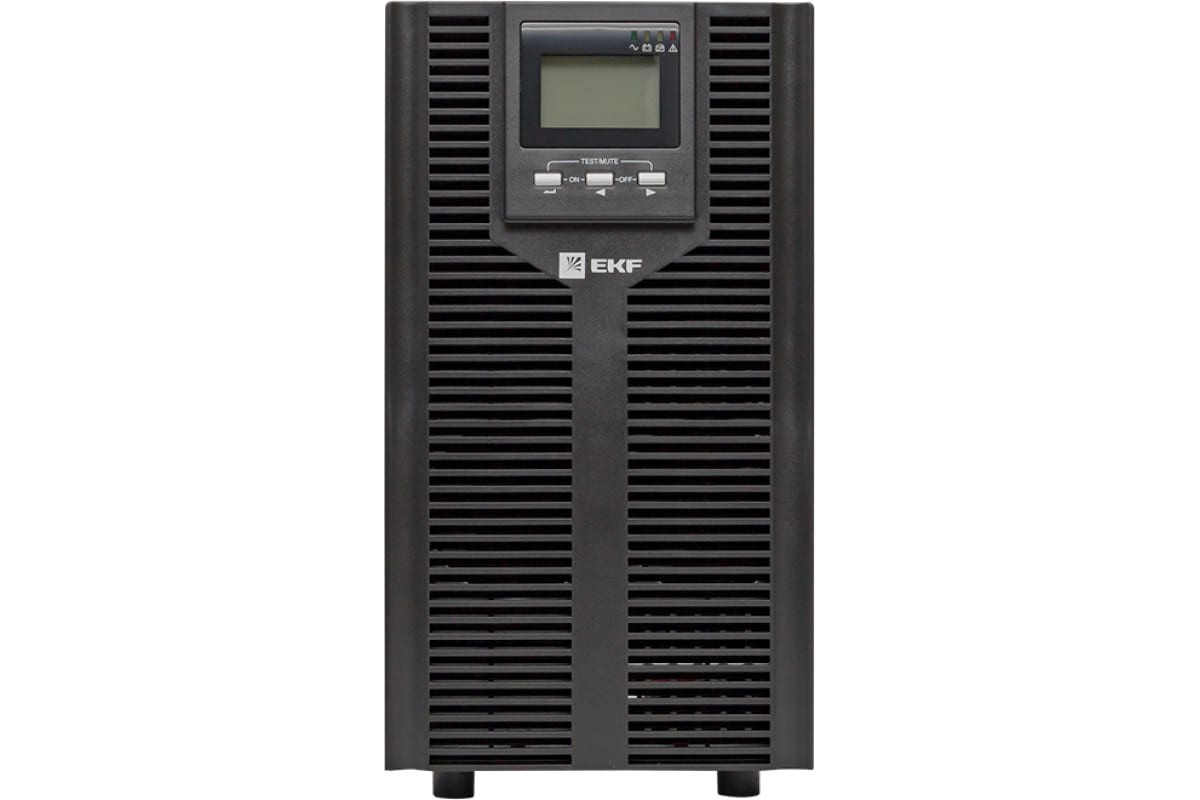 Источник бесперебойного питания двойного преобразования EKF E-Power SW900G4-T 10000 ВА напольный, 3/1, 380/230В, без АКБ SW901G4-T-31