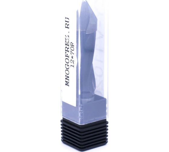 Сверло присадочное сквозное усиленное KJ2-V80208R (12х70 мм; хв-к 10 мм; правое вращение) МНОГОФРЕЗ 6634