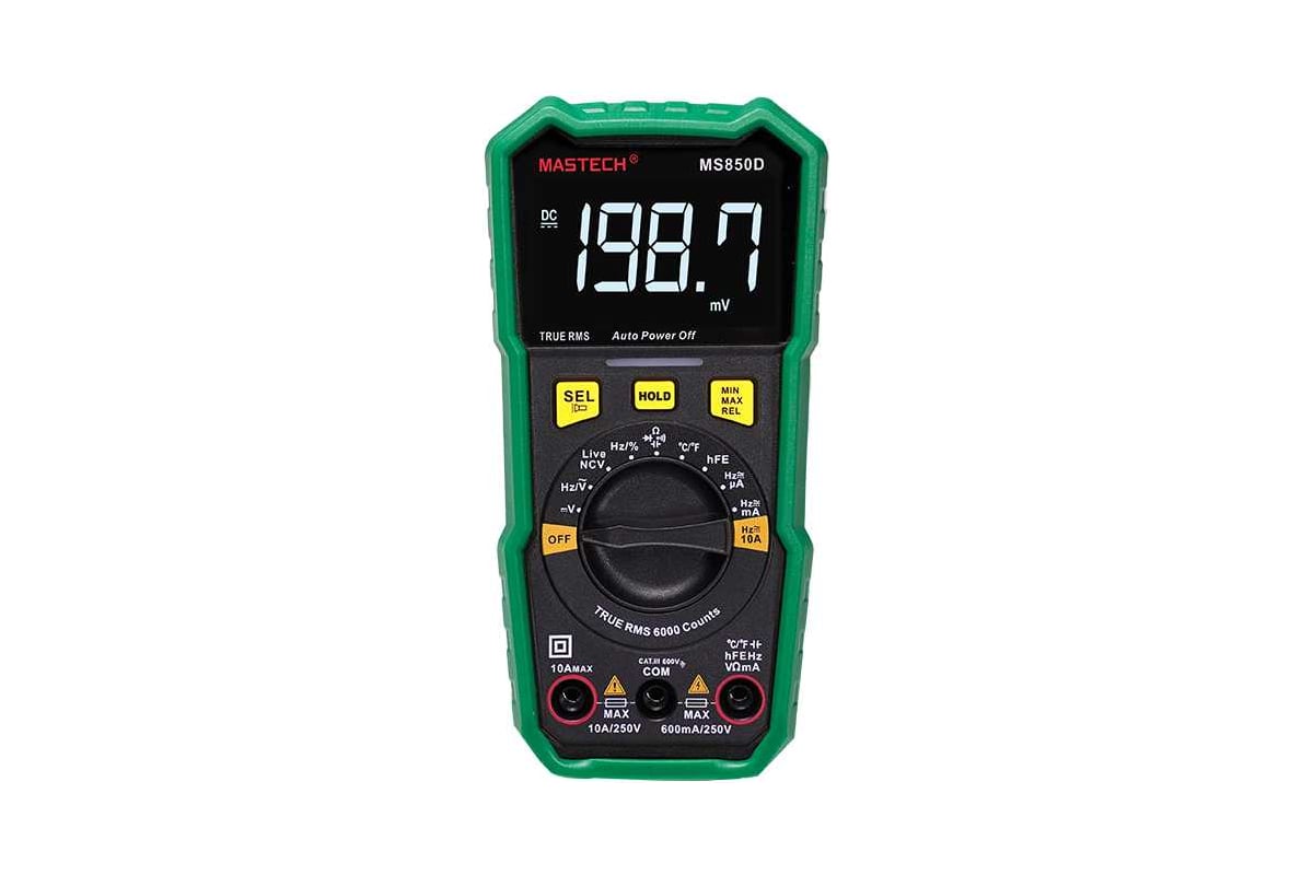 Мультиметр цифровой Mastech MS850D 00-00013502