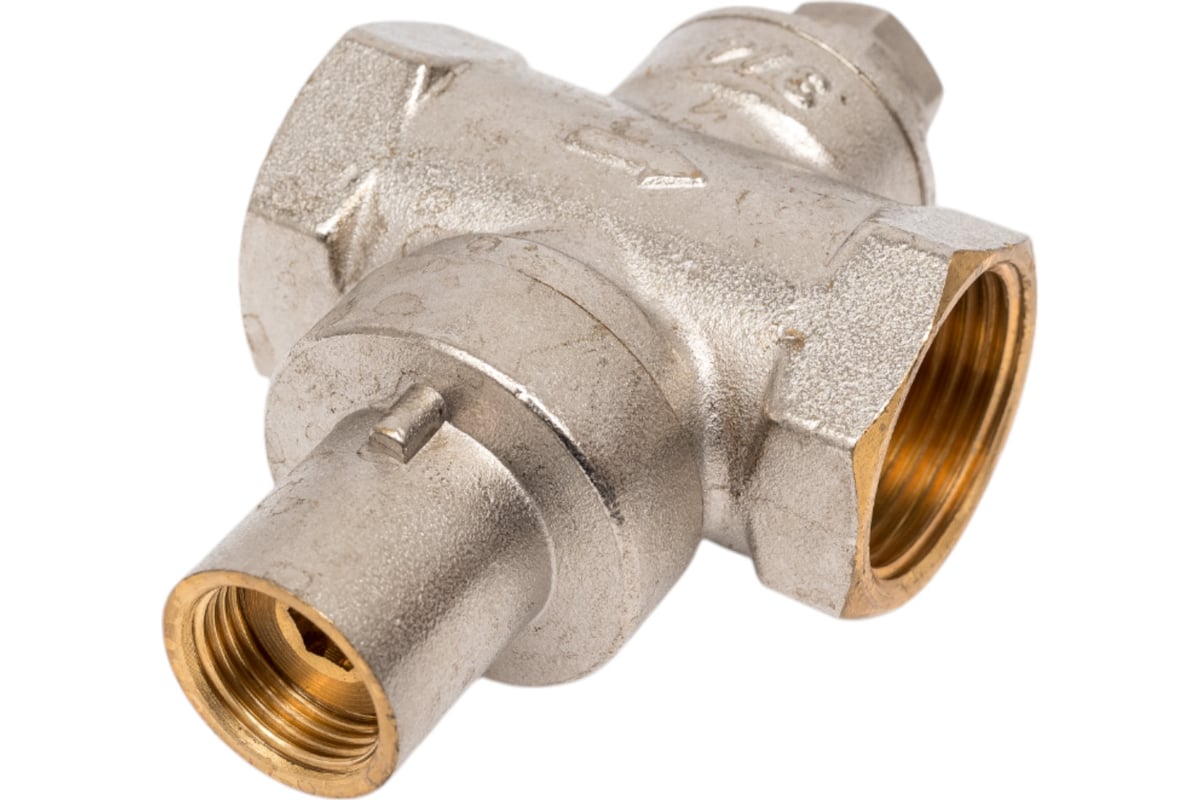 Поршневой редуктор давления KROMWELL 3/4" с отверстием под манометр EU.ST6197040 34_k