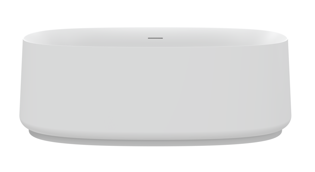 Акриловая ванна Cezares Lux CZR-LUX-CENTRAL-170-82-58-MATT 170x82 см белый матовый