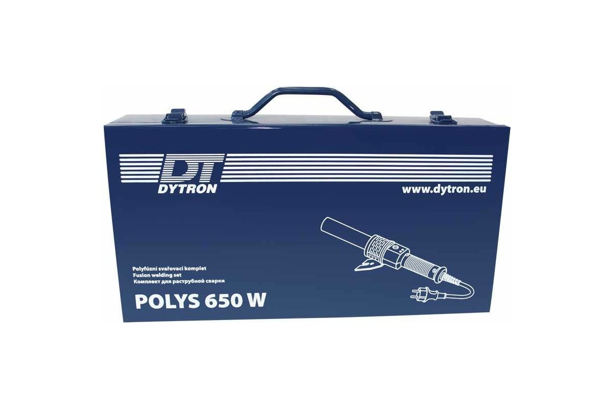 Комплект для сварки полипропиленовых труб DYTRON TraceWeld PROFI P-4a 650 W, blue 4105