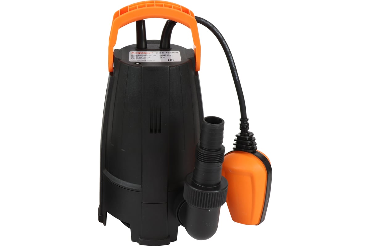 Погружной дренажный насос для грязной воды Acquaer RGS-406PW 7.5.6