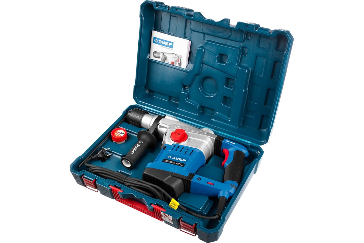 Перфоратор SDS-Max Зубр Профессионал ЗПМ-40-1250 ЭВК