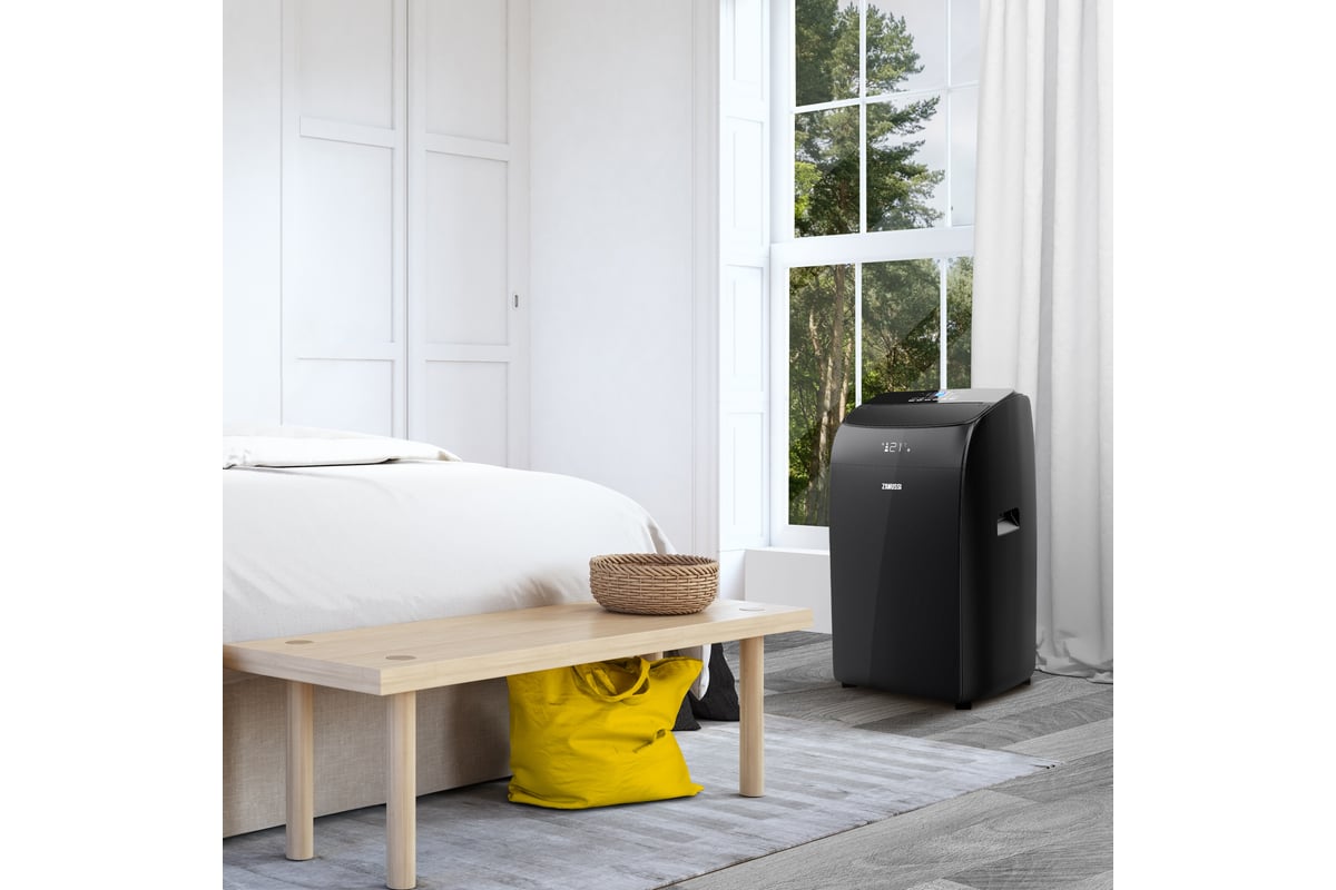 Мобильный кондиционер Zanussi ZACM-09 NYK/N1 Black НС-1474868