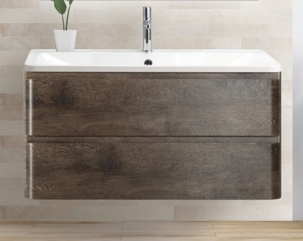 Мебель для ванной BelBagno Albano 90 см Robere Nature Grigio