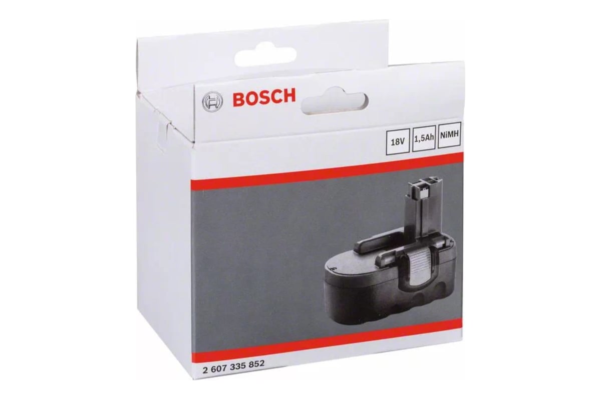Аккумулятор O-pack NiMh 18В, 1.5 Ач Bosch 2607335852