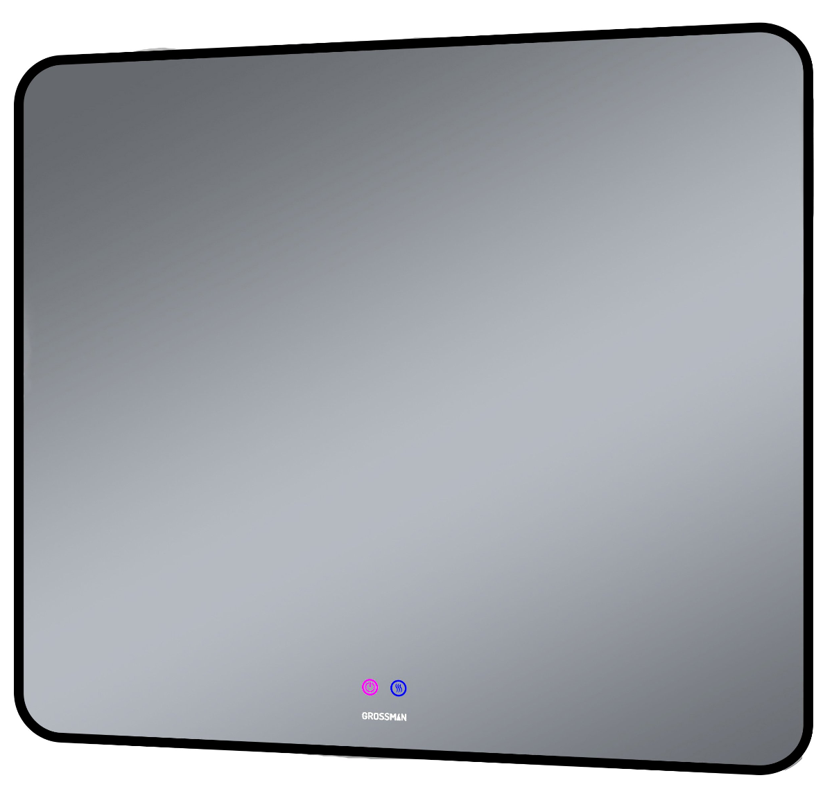 Зеркало Grossman Elegance-норма 90x80 см с подсветкой и подогревом