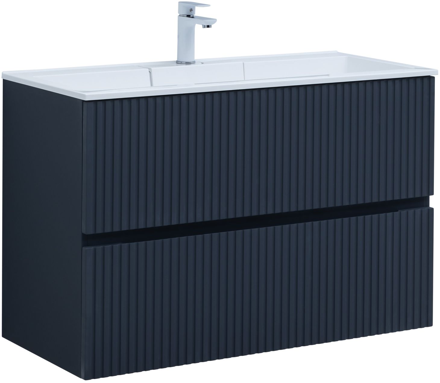 Тумба с раковиной Aquanet Джейн 100 см