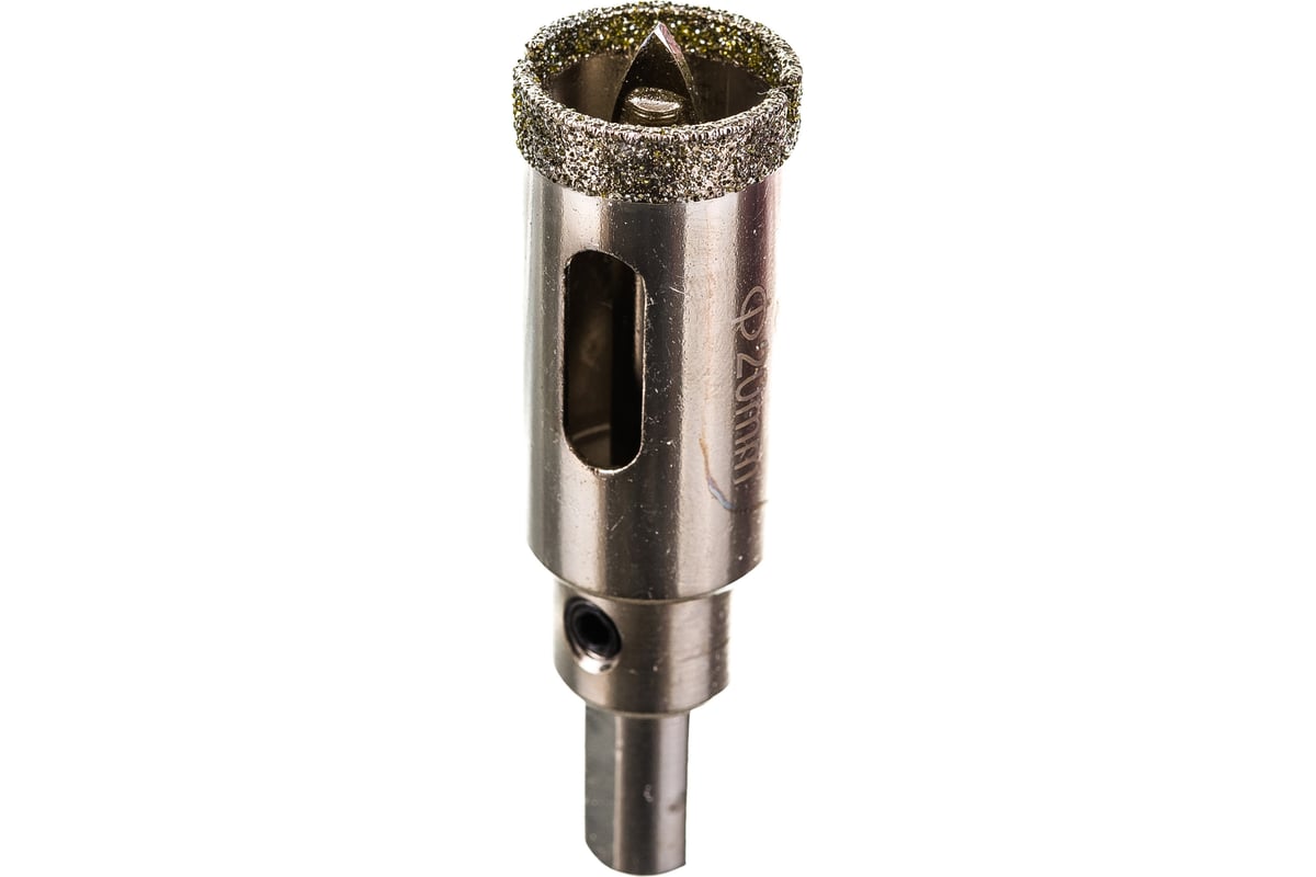 Коронка алмазная по керамике и кафелю с центрирующим сверлом (20 мм) TRIO-DIAMOND 400020