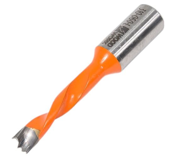 Сверло присадочное глухое 6x57x10 мм, для ЛДСП, левое WOODWORK 310.060.L