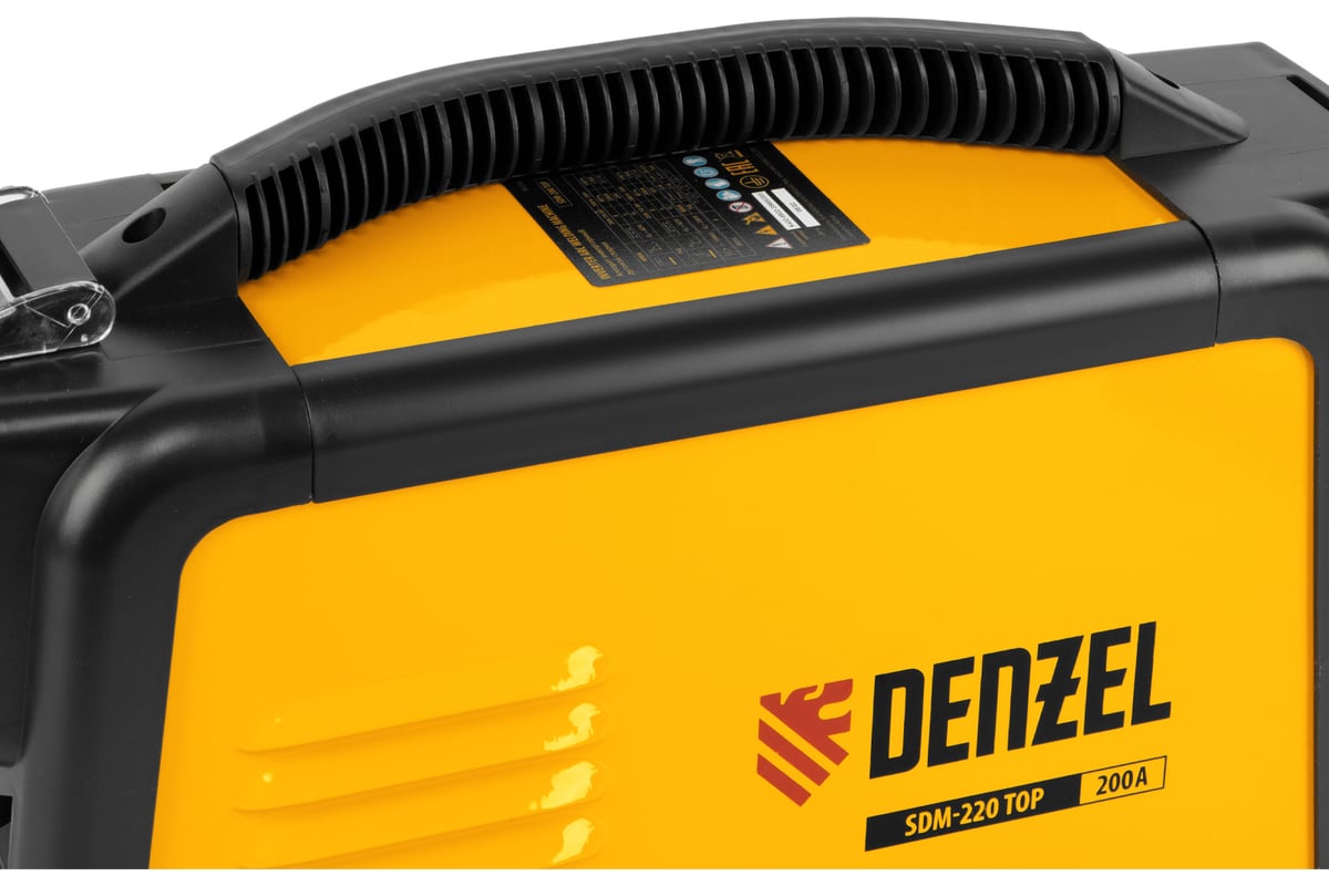 Аппарат инверторной дуговой сварки Denzel sdm-220 top 220 А 94357