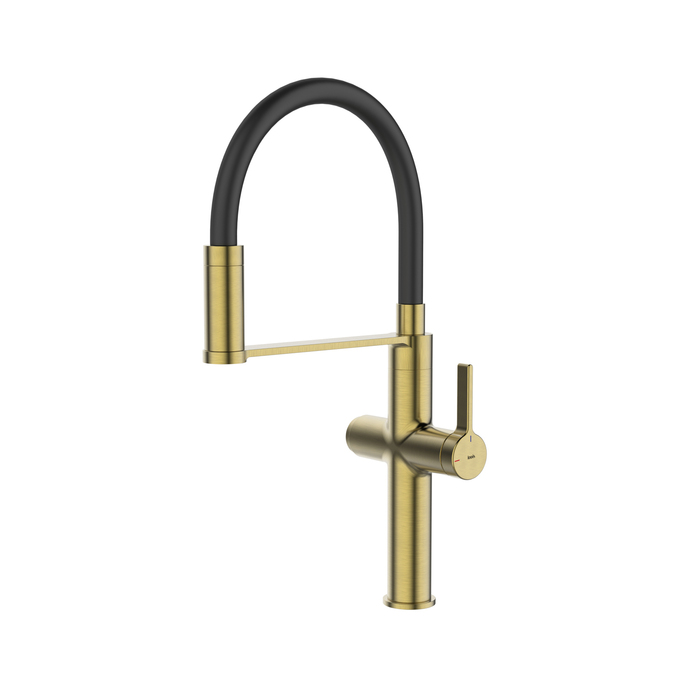 Смеситель для кухни Iddis Ikon фильтр, гибкий излив, хром