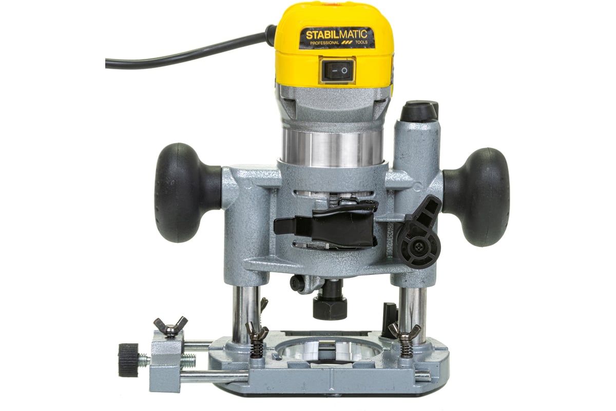 Кромочный фрезер STABILMATIC с набором баз, цанги 6 и 8 мм FRH-880
