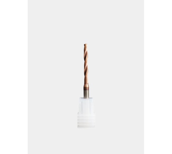 Сверло твердосплавное ц/х РОСИНСТРУМЕНТ 3.0x4х28x58 5D с подачей СОЖ TiSiN 1530042858