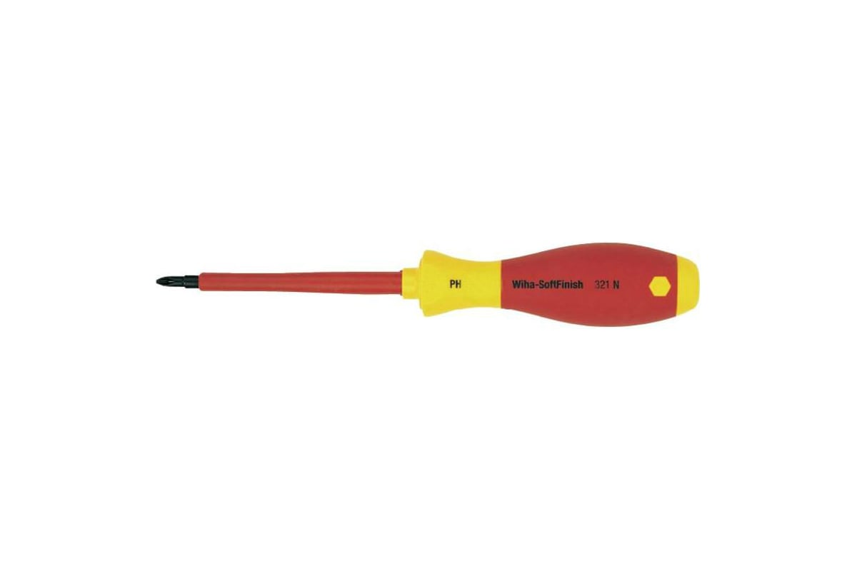 Отвертка SoftFinish electric 321N SF PH3x150 Wiha 00849