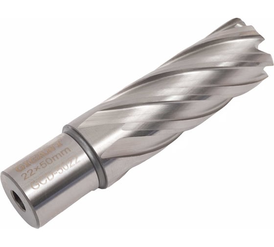 Сверло корончатое HSS, L=50 мм, d=22 мм Gigant GCD-5022
