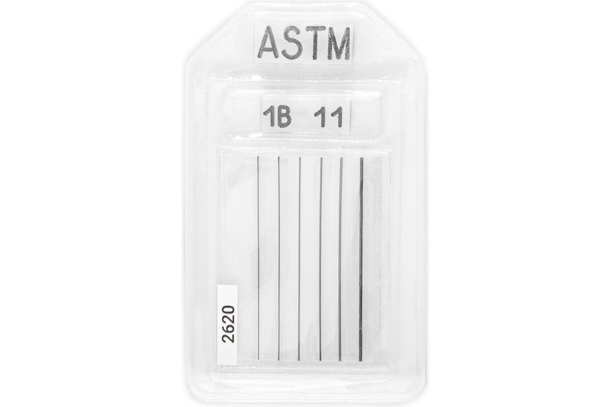 Эталон чувствительности проволочный ASTM E-747 1B11 (Fe) 50 мм Элитест 00108645