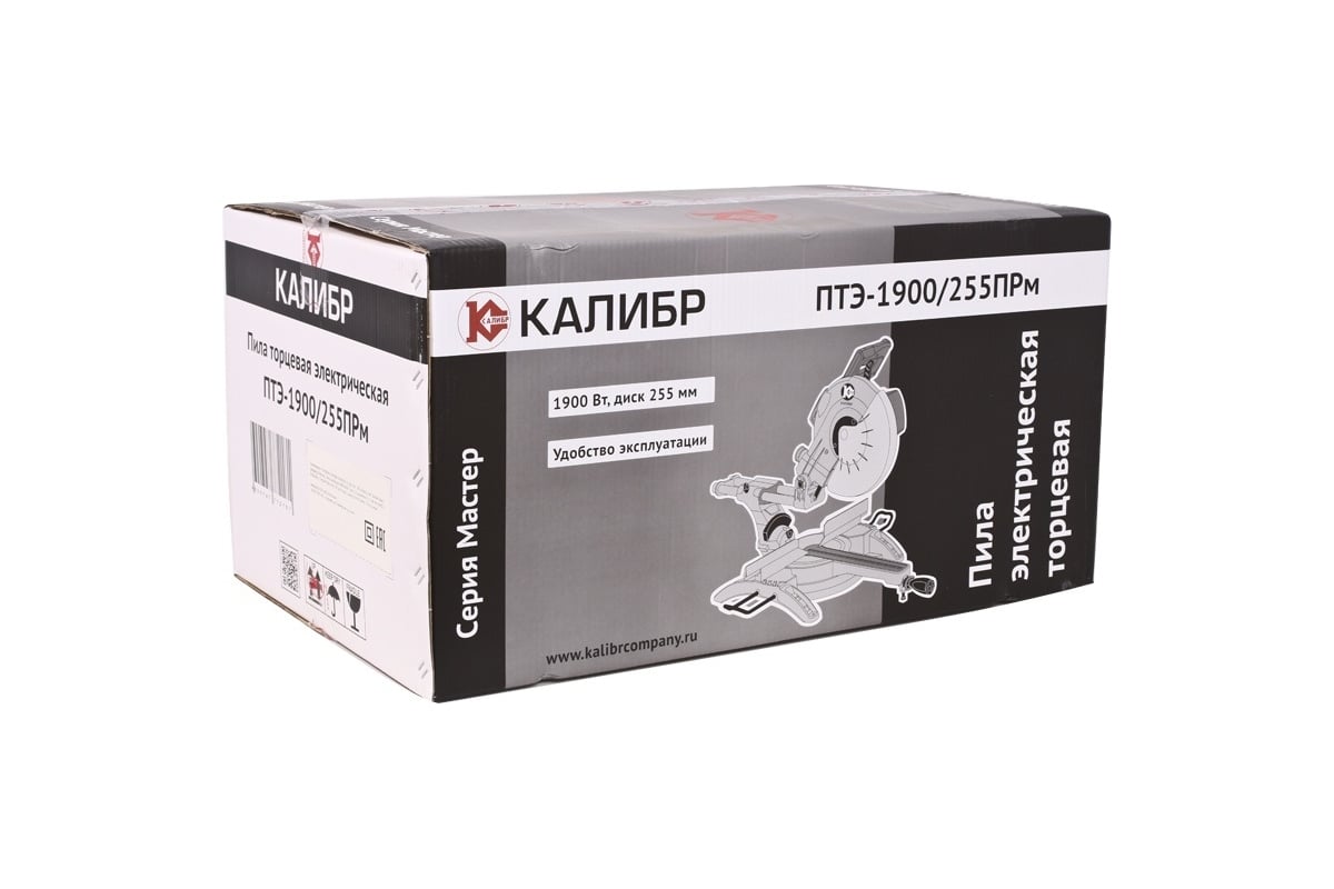Торцевая пила Калибр Мастер ПТЭ-1900/255ПРм 00000046579