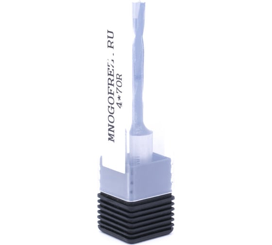 Сверло присадочное монолитное глухое ZY-90203R (4х70 мм; хв-к 10 мм; правое вращение) МНОГОФРЕЗ 6671