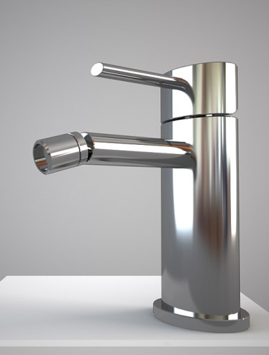 Смеситель для биде Gessi Ovale 23007 хром
