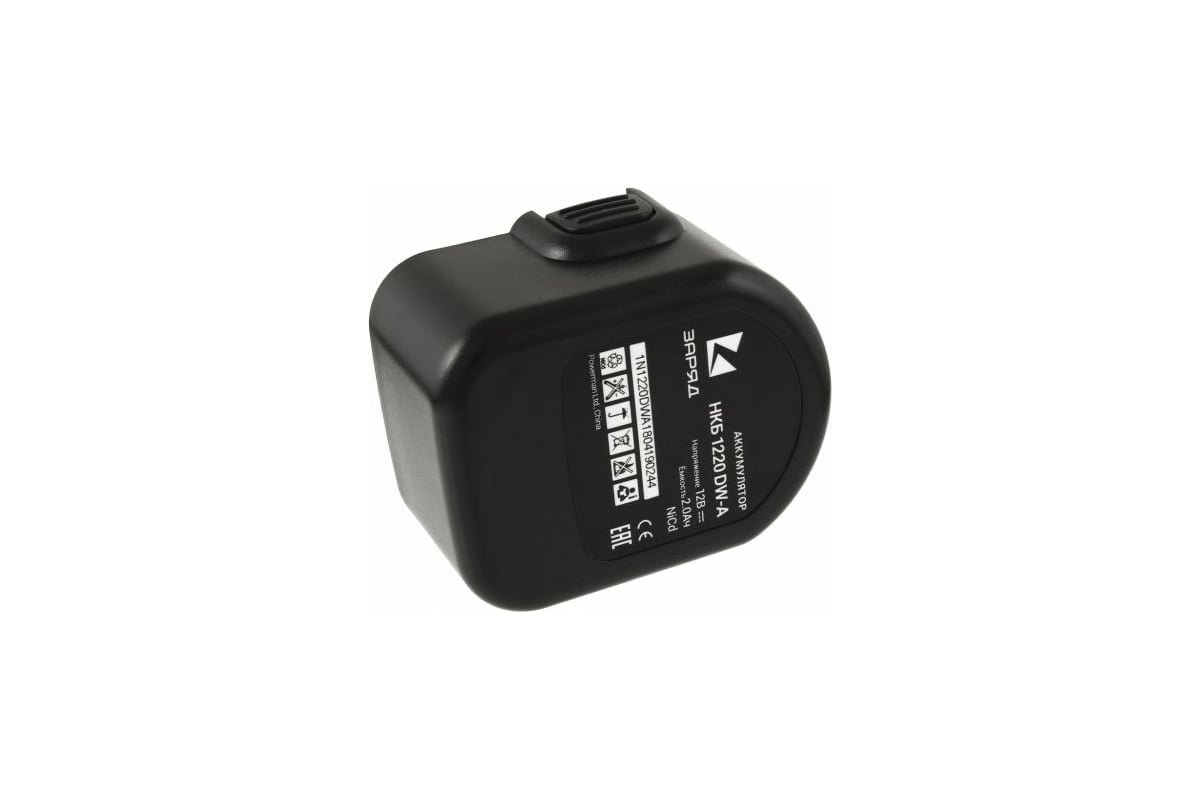 Аккумулятор для DeWalt 12В, 2,0 А*ч, NiCd Заряд НКБ 1220 DW-A 6127305