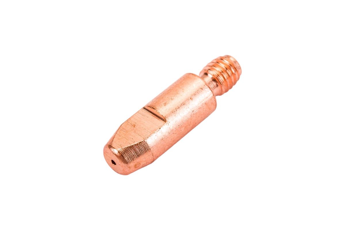 Наконечник сварочный (М6х28х0.8 мм; Cu-E; 5 шт) Plazweld Р-М62808